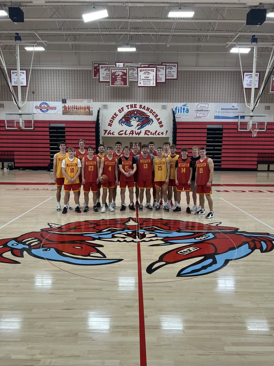 Game #1 Shoot around ✅ 

Thanks to <a href="/SeabreezeHS/">Seabreeze High</a> for the hospitality! 

Big one tonight at 7 in Daytona vs a good Stevenson Team!