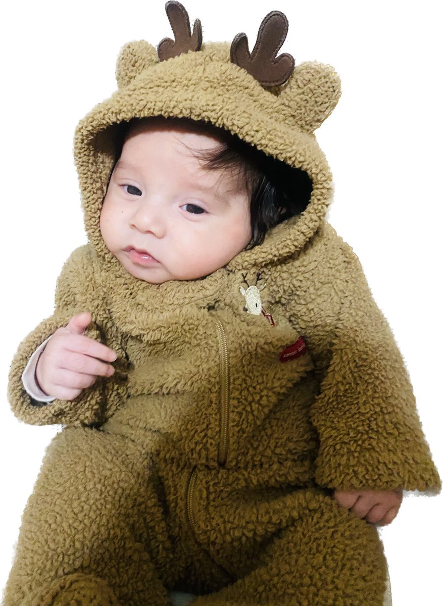 cielooyellow's tweet photo. I have my own little bear dressed as a reindeer 🥹🫶🏻🐻❤️ https://t.co/ctdw4cwOJB