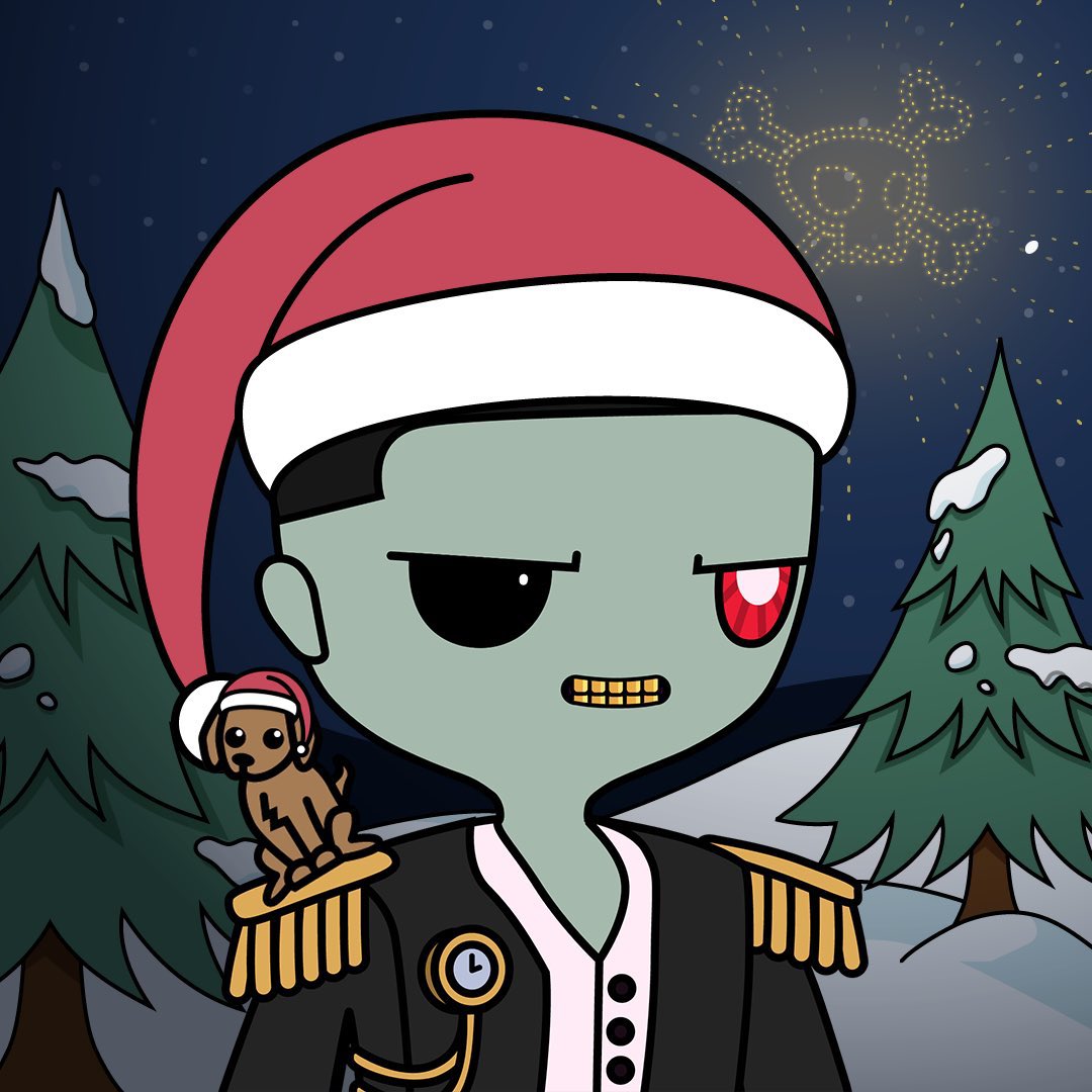 Moses and I are ready for Christmas! <a href="/PiratesMeta/">Pirates of the Metaverse 🔛 FLOW</a> <a href="/maikngbrand/">maikngbrand</a> <a href="/POTM_MM/">@POTMM</a>