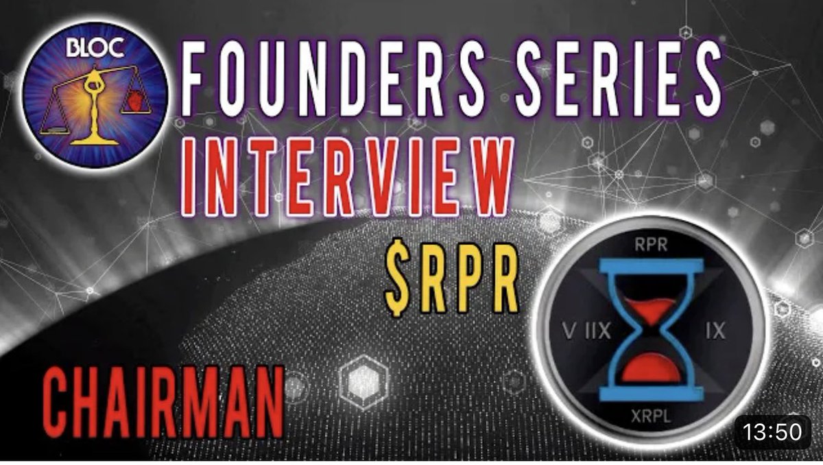 ‼️ - Founders Interviews- ‼️

Learn about the Amazing Volunteers that make #BLOC the organization that it is. 

This is an interview from our Board of Directors. @RealReaperCEO 
 is on our Board as the Chairman. 

👇

youtu.be/tKsgVciVwy4
👆