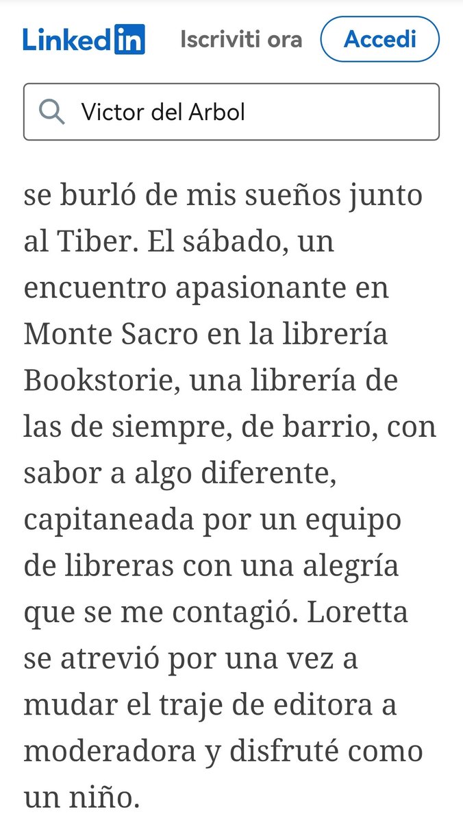 Gracias por tes palabras @Victordelarbol #librerasdebarrio