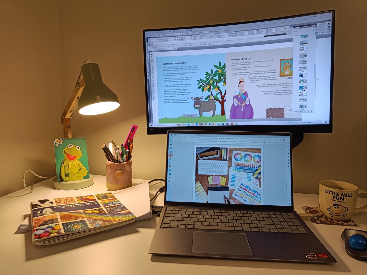 It's a tiny bit tricky to find time to write/finish a book, while working full-time...but I'm almost there...(think I might have said that before 🤦‍♀️)

#Science #colourblind #colourblindness #cvd #colourvisiondeficiency #KS3