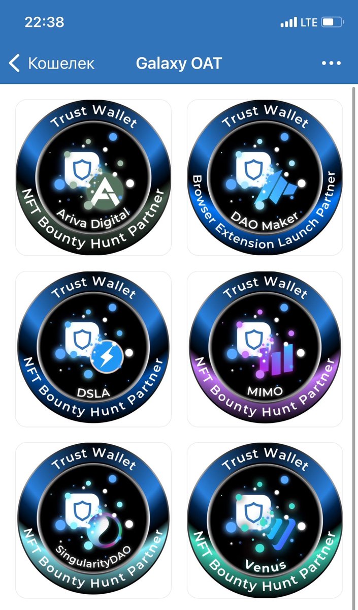 solist63699145's tweet photo. @TrustWallet Collected 13 #NFTs  #TrustWalletNFT https://t.co/007RzWytmI