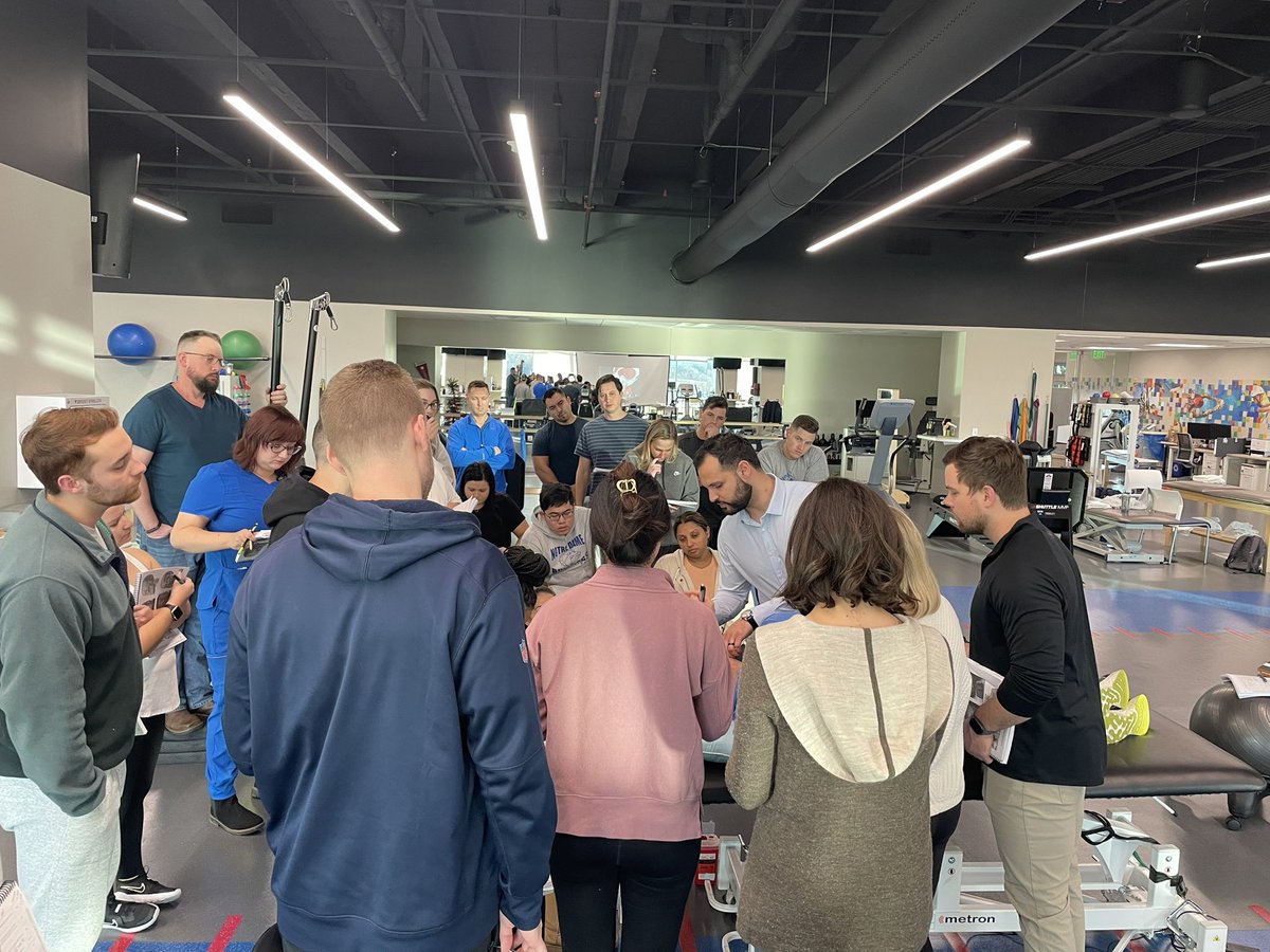 Great weekend teaching PTs, ATCs and DCs in Dallas upper extremity dry needling. Thanks to <a href="/DrImamDPT/">Osama Imam</a> for the assistance!