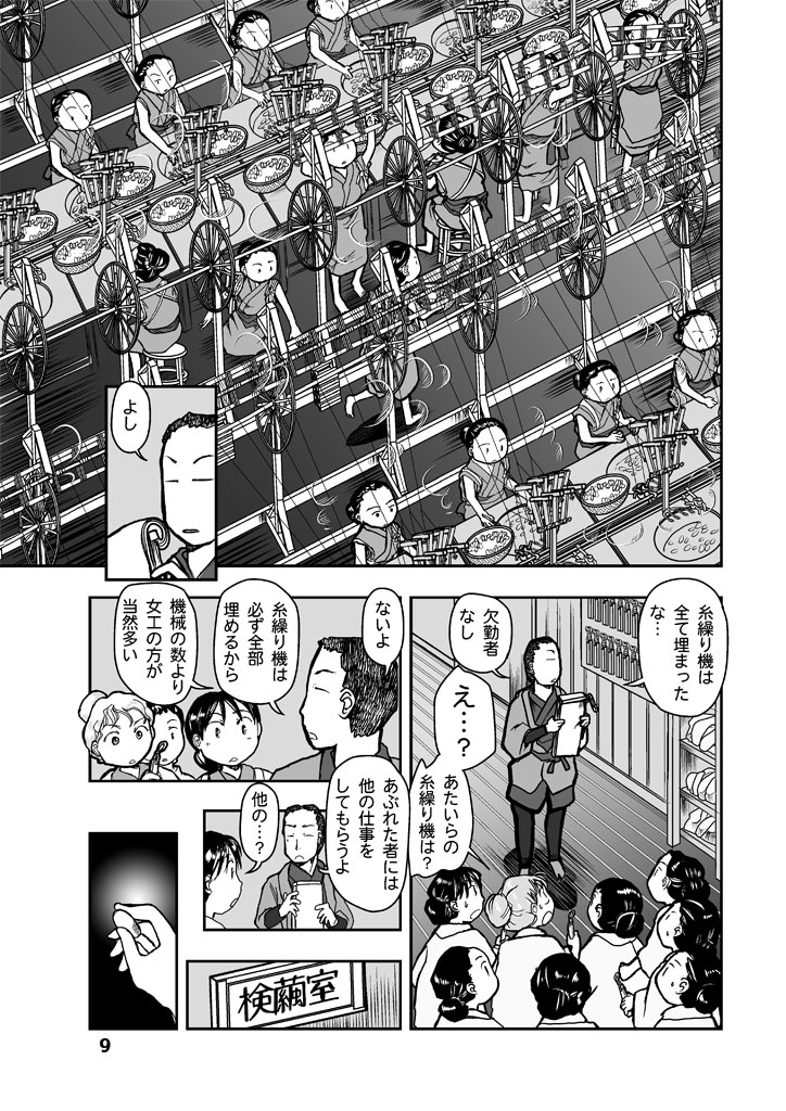 汽笛の音ではじまる「糸場」の朝

#漫画が読めるハッシュタグ
大正9年の「糸場」での少女たちの日常を描くコメディ漫画シリーズ第2弾を多数の #電子書籍 ストアにて #BLIC出版 より配信開始。
#まるかふぇ電書 #ブリック出版
「でもくらの糸場2」
https://t.co/ICYyt1bRO6 