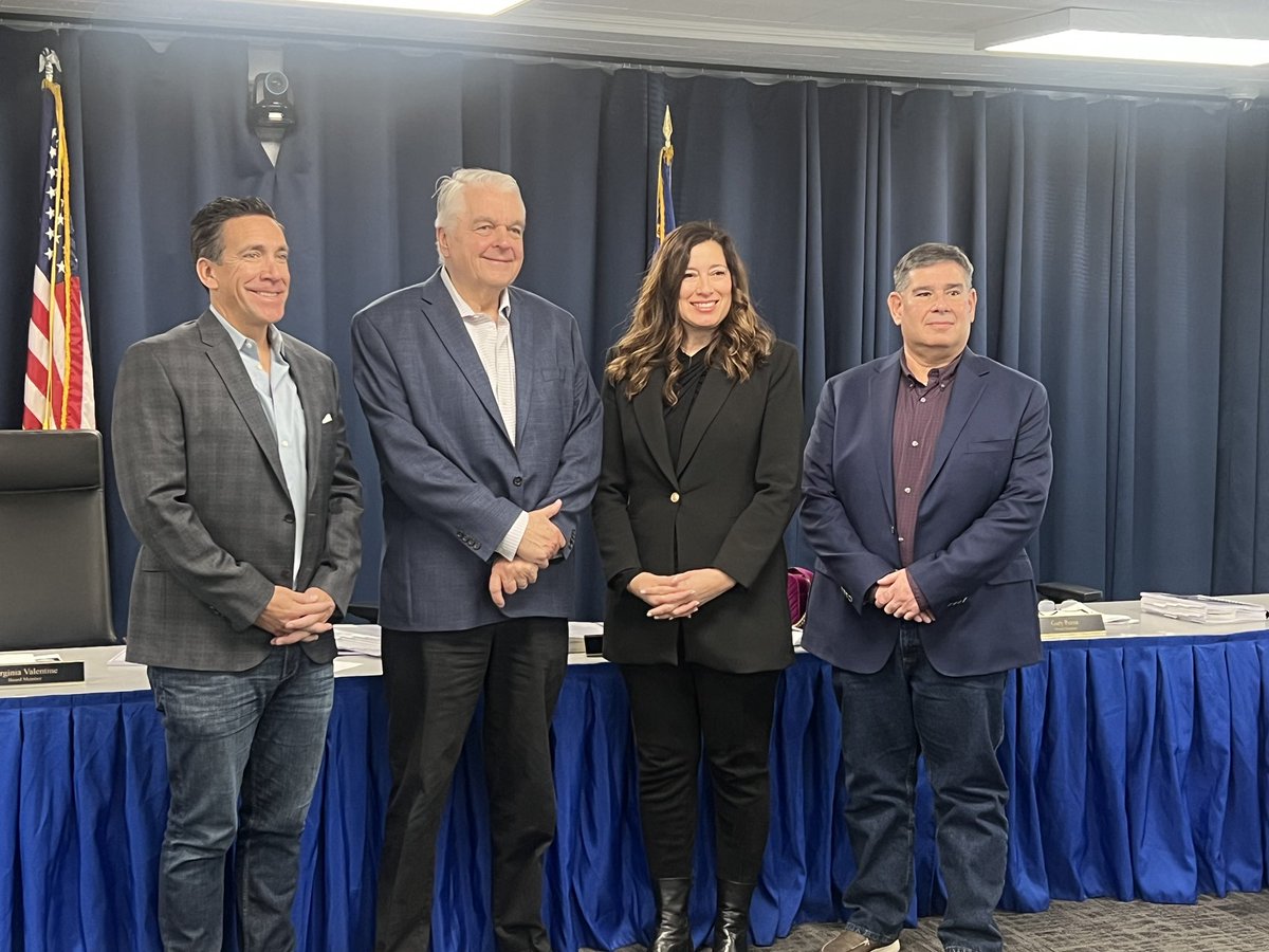 It was an honor today taking part in my final <a href="/nevadadot/">Nevada DOT</a> board meeting. It has been a privilege serving our state in this capacity, and I’m thankful to my fellow board members who worked hard to keep Nevada #SafeAndConnected