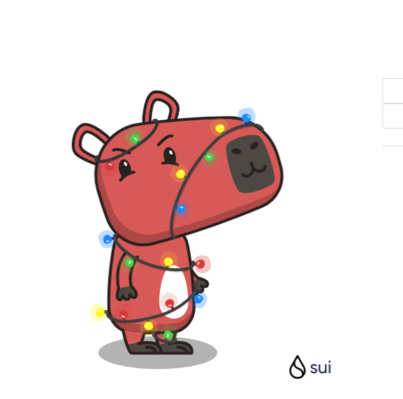 Lavinyadc's tweet photo. 🎁 I just unboxed my Sui Holiday Capy! ❄️ 
Create your own Capy here:  https://t.co/5iAC4cUUIK #CapyHolidays https://t.co/V7iJQumbGn