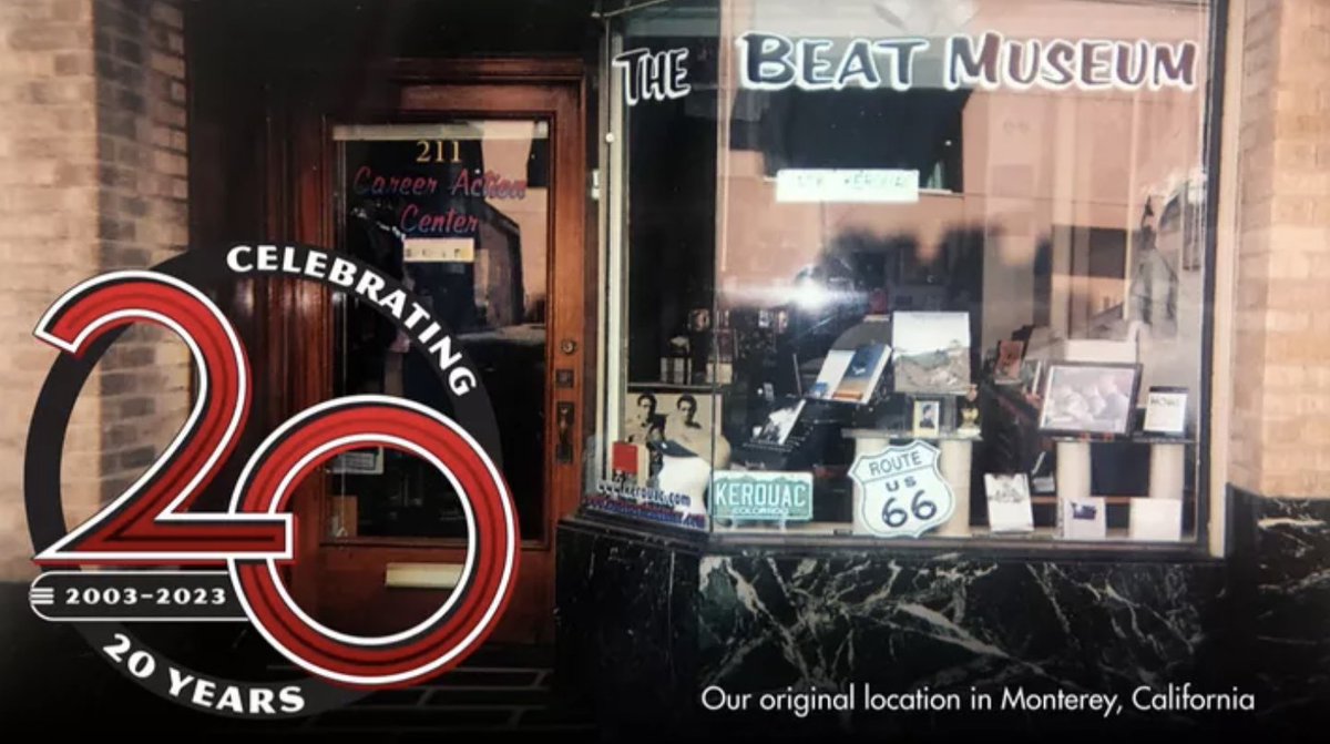 KerouacDotCom's tweet photo. "When the culture of mid-century America demanded segregation, conformity, and materialism, the Beats celebrated tolerance, inclusivity, and authenticity. We think that’s pretty important."  https://t.co/2MHugdKUg7 https://t.co/k9WDSbHNc8