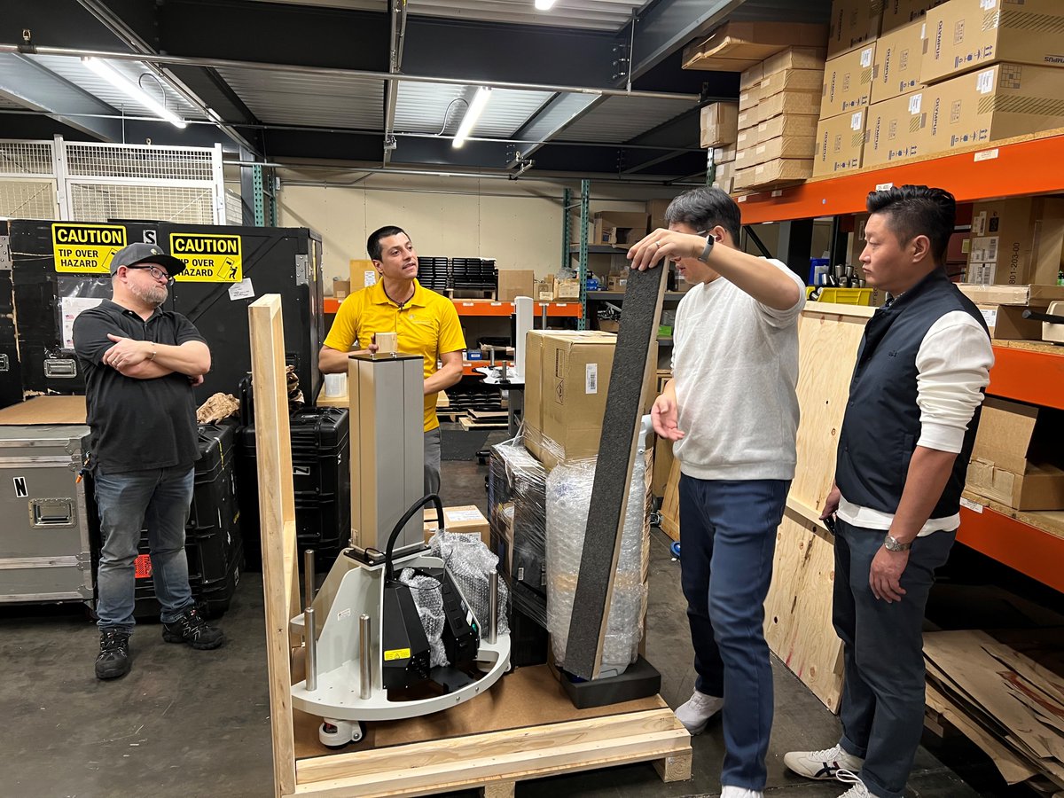 LeedsForensics's tweet photo. We had a great week working with one of our international customers, Rhino Bio, Inc. at our headquarters in MN, training on the #LSV2 ALS Forensic Imaging System. https://t.co/Bp5uYZ3faT