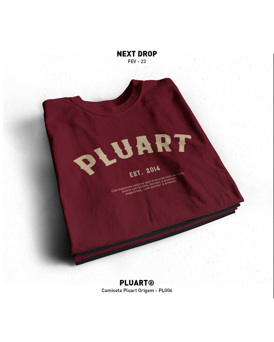 Pluartofficial's tweet photo. Next Drop • 23
Camiseta Pluart Origem Bordo
Disponível a partir de Fev | 23 https://t.co/SA4qJ7K80X