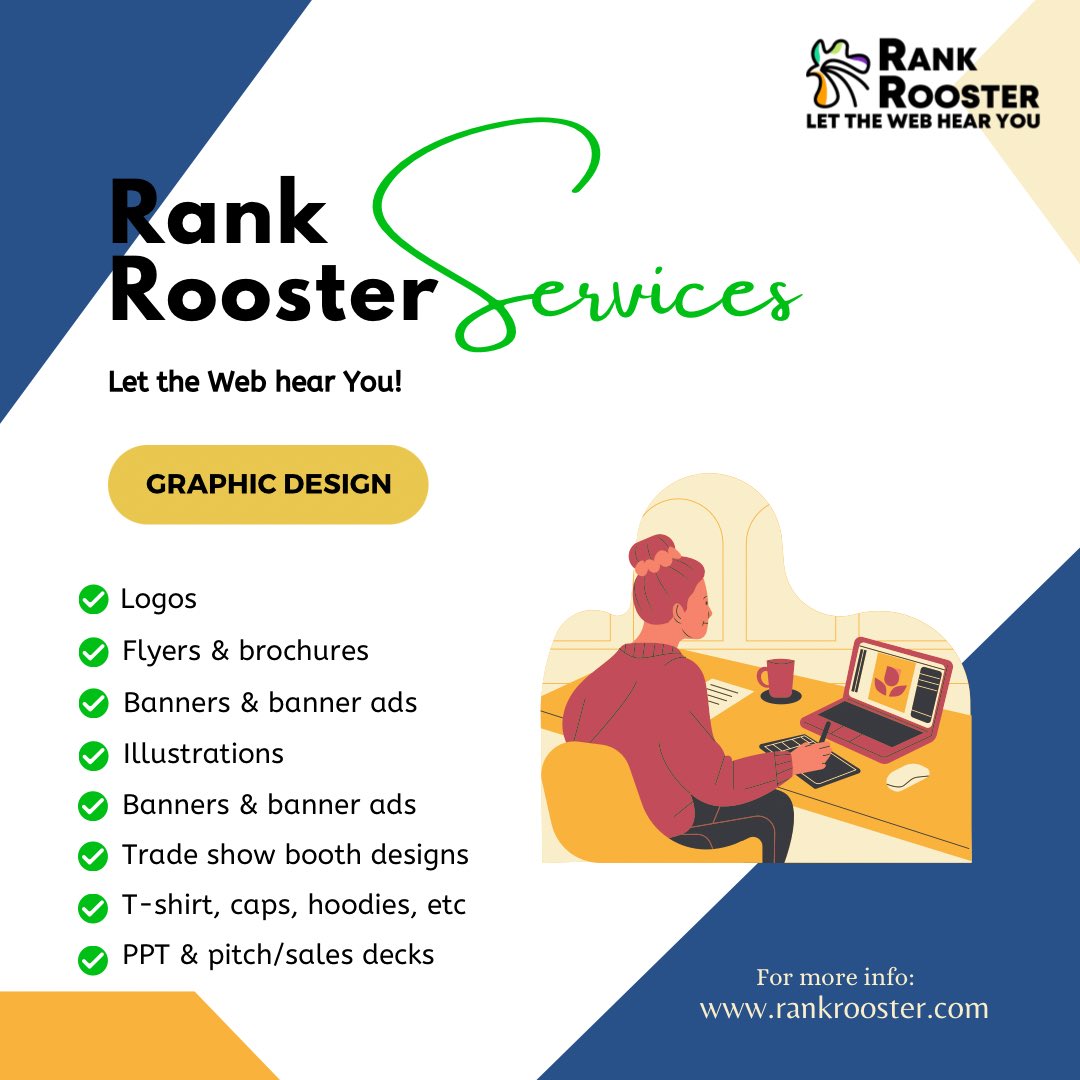 RankRooster's tweet photo. Inspire, Inform, &amp; Attract your consumers through professionally executed graphics! 
For further inquires related to packages, connect with us today. 

#rankrooster #usdigitalmarketing #digitalmarketingagency #usabased #digitalservices #seo #contentwriting https://t.co/97nqv2AShA
