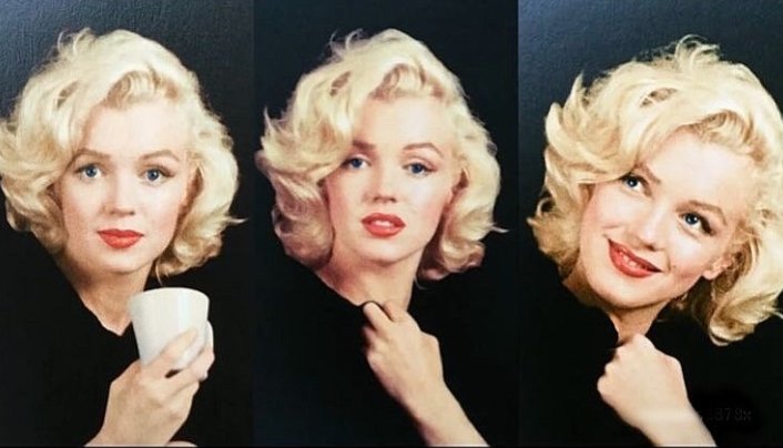 Classic shots of Marilyn Monroe from a photoshoot with Milton Greene in 1953.