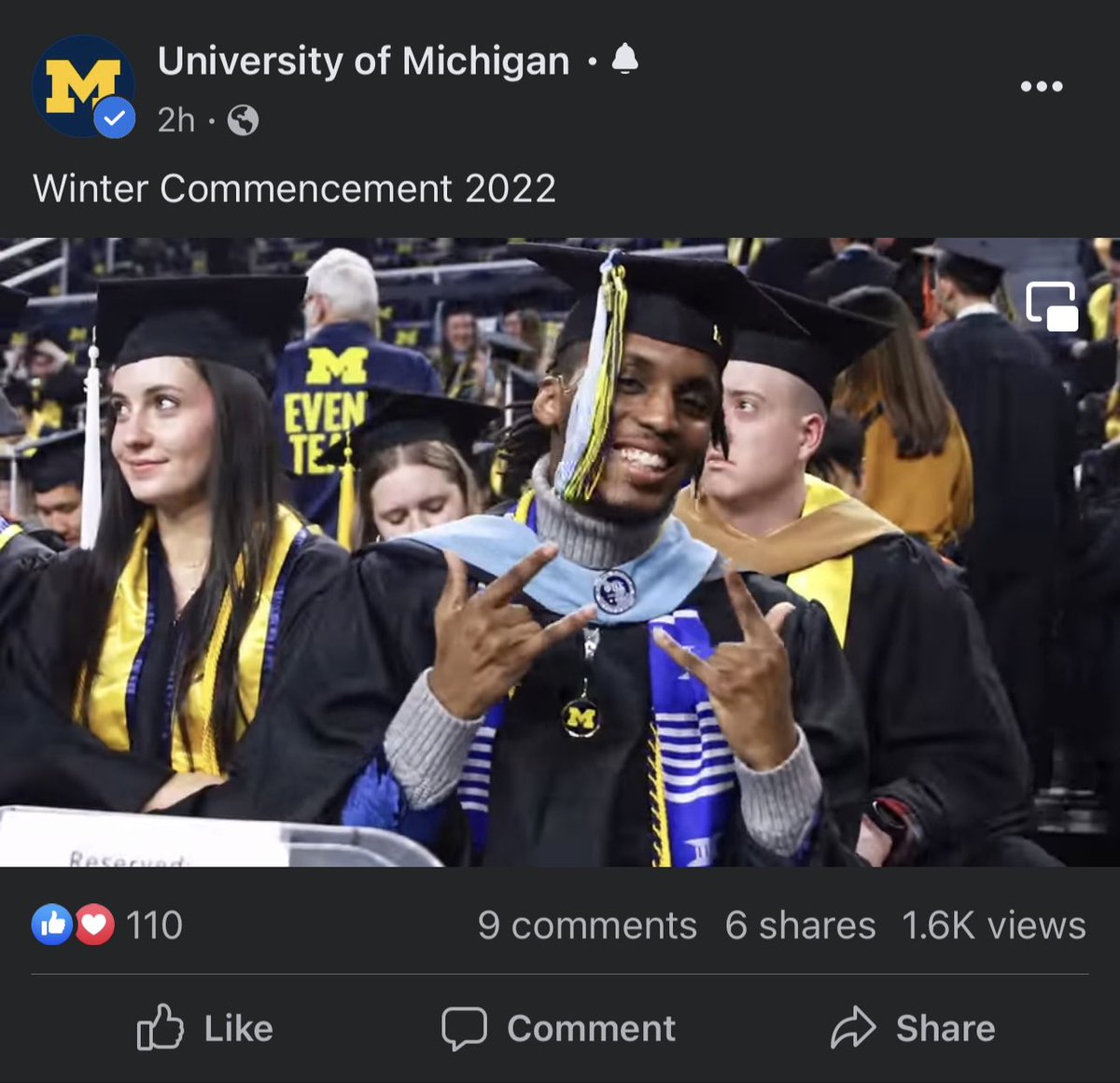 MoSoul313's tweet image. Go Blue 〽️🎓🤘🏾 M.A.stered it #BornInPrison #FirstGenStudent #FromHomelessToHooded @UMich @UMichStudents @pbs_1914 @CityofDetroit #HoodBlackAndGraduated #AntiRacistHigherEdPractitioner #GoBlue #BlackAsHail #BlackInHigherEd #ClassOf2022 #MasteredIt