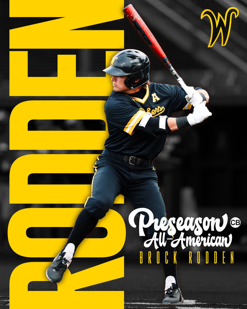 Set your alarms, it's almost Brock O'Clock ⏰

A spot on the <a href="/CBNewspaper/">Collegiate Baseball</a> Preseason All-American Third Team for <a href="/RoddenBrock/">Brock Rodden</a> 💪