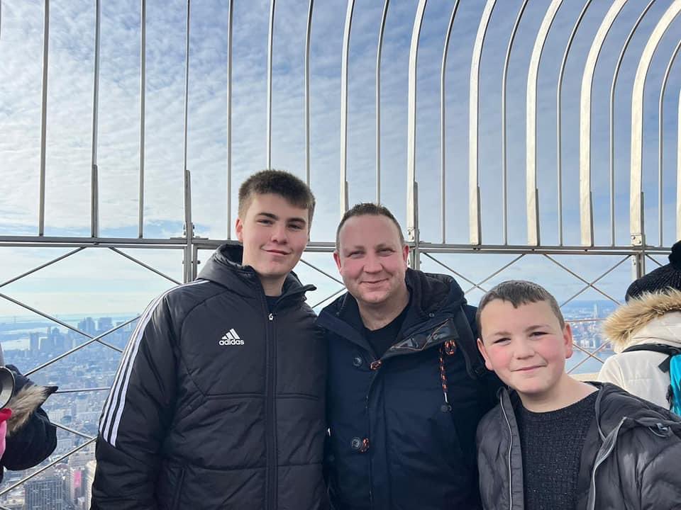 posh_stace's tweet photo. Missing them so much but looks like they’re having so much fun. A trip to the top of the Empire State Building and ice skating at the Rockafeller Center. Only 2 more days to go until they’re home #NewYork #holiday #mybubbas #missthem https://t.co/9tCa5ckK9h