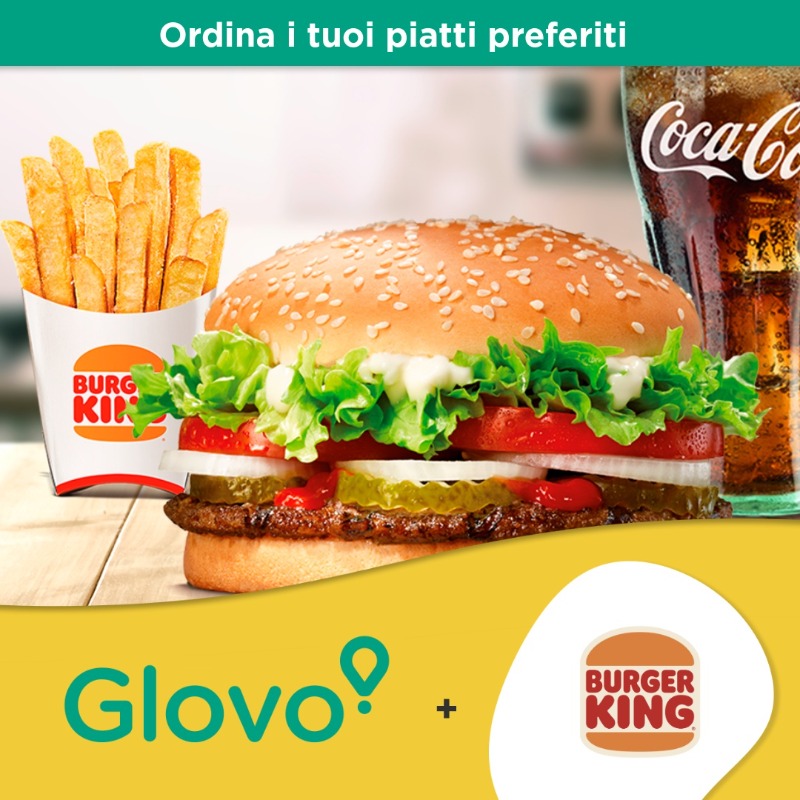 glovo's tweet photo. La tua prima consegna con Glovo è gratuita 🤩 Scarica l’app e ordina ciò che vuoi 💛