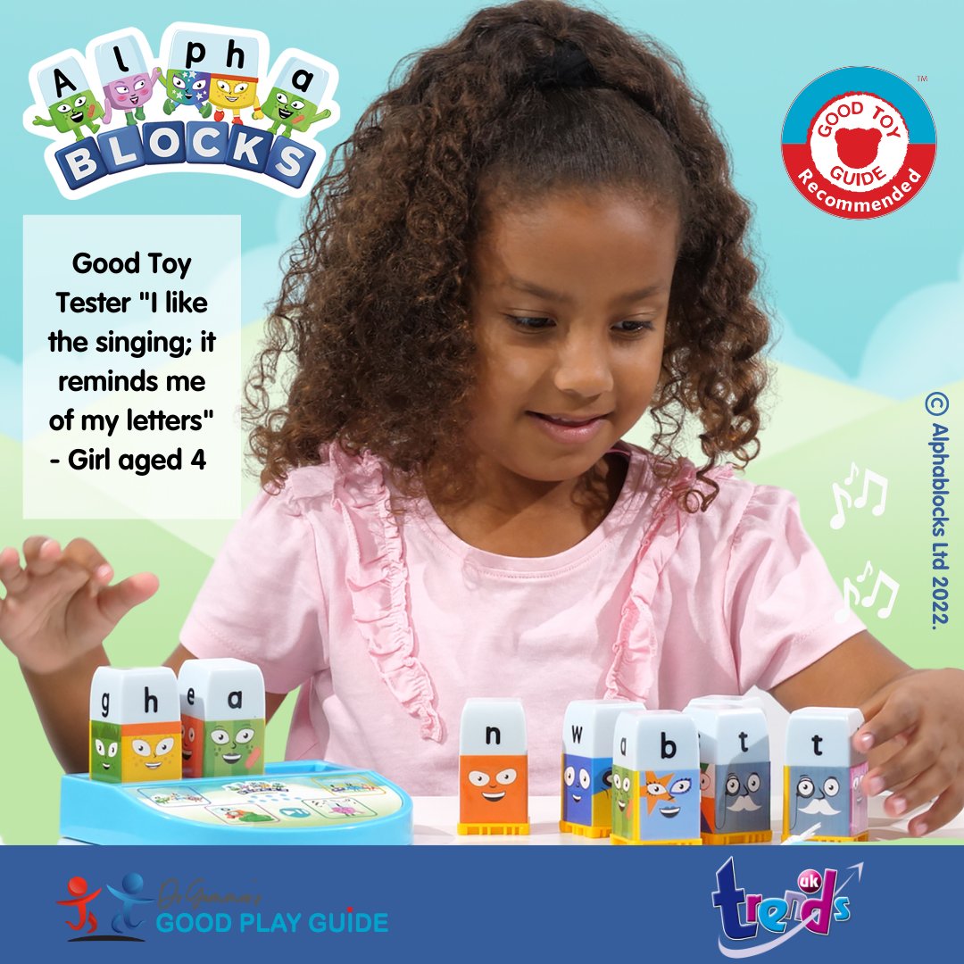Stuck for a fun and educational 🎁🎅 for the little ones? How about Alphablocks?  The perfect toy to develop your child’s speech, language, and memory skills. #goodplayguide #trendsuk #numberfun #Alphablocks #expertsinplay #dramandagummer #learningthroughplay #christmaspresents