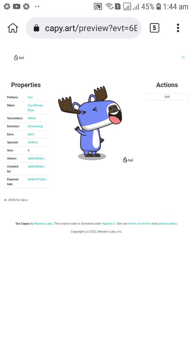 lutfar13795's tweet photo. @SuiNetwork my capy sui #CapyHolidays!☃️
0xae065fbacf5226ed3740d6add87aa966f6575d34 https://t.co/aTTYR6ijio