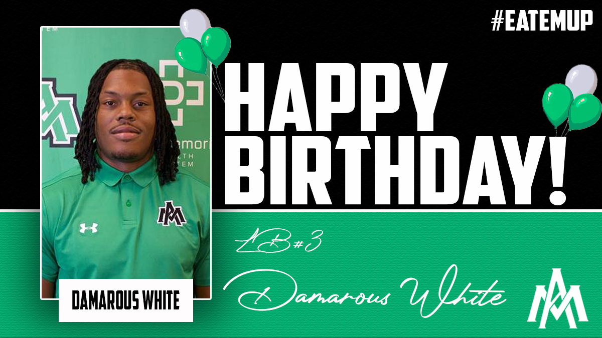 WeevilFootball's tweet photo. Happy birthday Damarous! #EatEmUp #TuffEnough https://t.co/C8mCsWfbwA