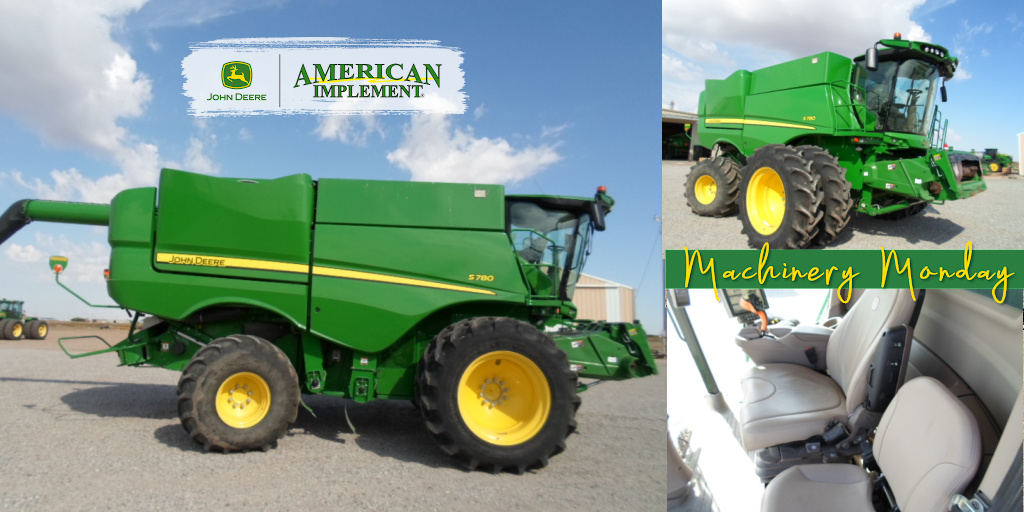 AmericanImp's tweet photo. New Year! New Deere?! 
#MachineryMonday! 🇺🇸
2018 John Deere S780 Combine
$323,000- 𝟰.𝟵% 𝗙𝗶𝘅𝗲𝗱 𝗳𝗼𝗿 𝟲𝟬 𝗠𝗼𝘀 
👉🏼: https://t.co/XojxCcDhkW

#S780 #johndeereS780 #johndeereusedequipment #combine #usedcombine #usedcombineforsale https://t.co/pIR2xsoVqk