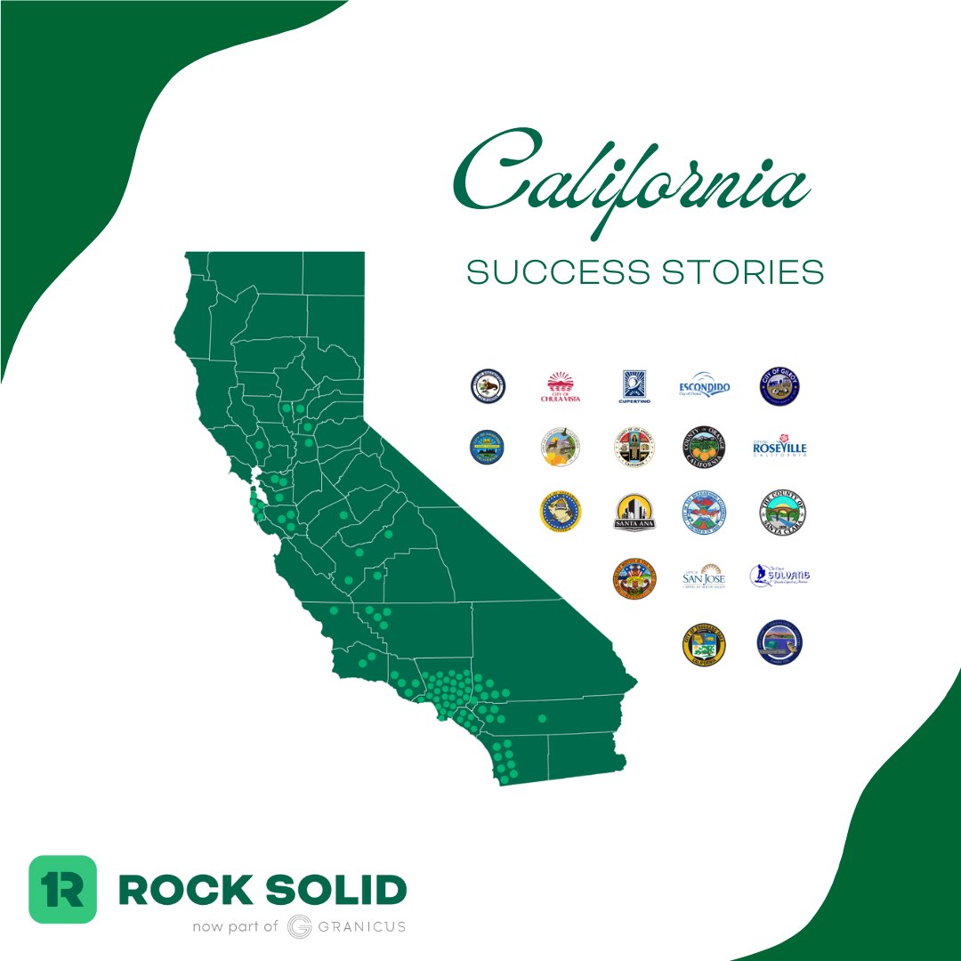 💡 As a tribute to our many successful client stories in California, we highlighted some shining examples of civic engagement utilizing Rock Solid solutions in hopes to inspire other officials. 

💡 Click the link below for more stories.

⬇️⬇️⬇️
hubs.ly/Q01vN1rY0