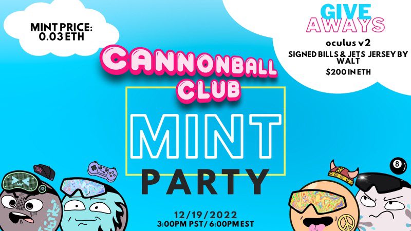 Cannonball Club tweet media