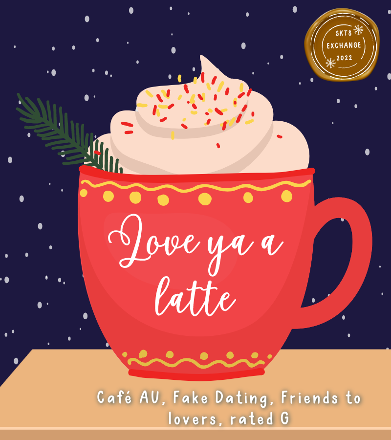 skts_exchange's tweet photo. A holiday gift for @_iseul_i ✨

Love ya a latte
G • café au, fake dating, friends to lovers
https://t.co/IzS4yiK0ez https://t.co/4djccFPsXj