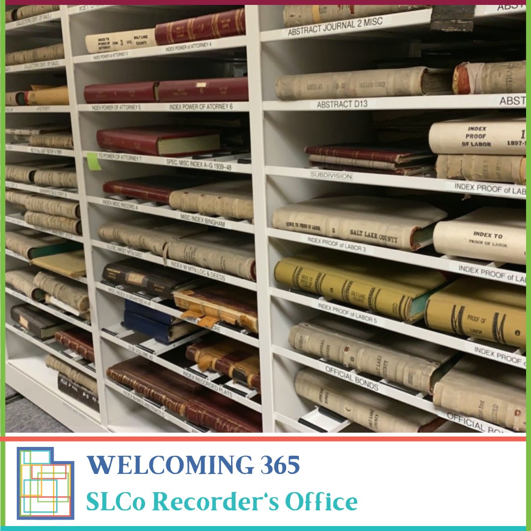 If you own an older home, the property record may include racist and/or discriminatory language about who can live there. The #SLCo Recorder can help you REMOVE such rules by updating the record. 
Learn more: bit.ly/3AFikqh. #Welcoming365, #SaltLakeCounty