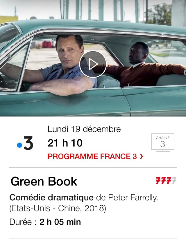 philetourangeau's tweet photo. #cinema #film #piano #segregation #usa #ViggoMortensen #maershala #cardelli
Excellent film sur la ségrégation aux usa subie ici par un pianiste reconnu qui a réellement existé ! https://t.co/A4s5ZXCnLu