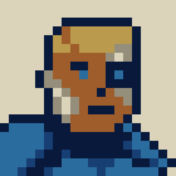 PyrhonX's tweet photo. Retro Type2 #05 and #06 are now available on @exchgART 

Start: 0.1sol 

24h normal auction this time!🔷🔹 https://t.co/JJBtDVsXwT