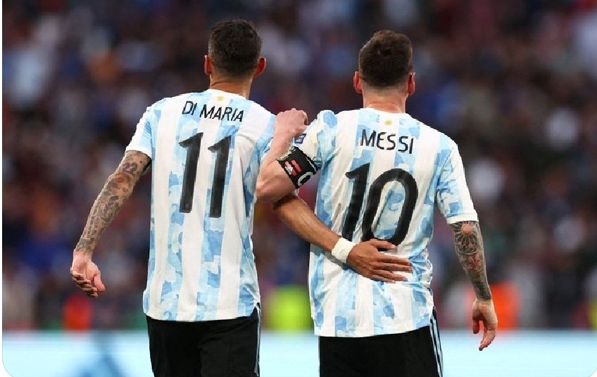 ashrafk112's tweet photo. When I look at #Di_Maria and #Leo #Messi the great champions in Soccer,I see @HEBobiwine and @NubianBukenAli . One day these two great heroes will celebrate after winning a world cup for Uganda. One is an engine, and another is the oil, keeping the engine functioning. https://t.co/fJPbMNbK8D