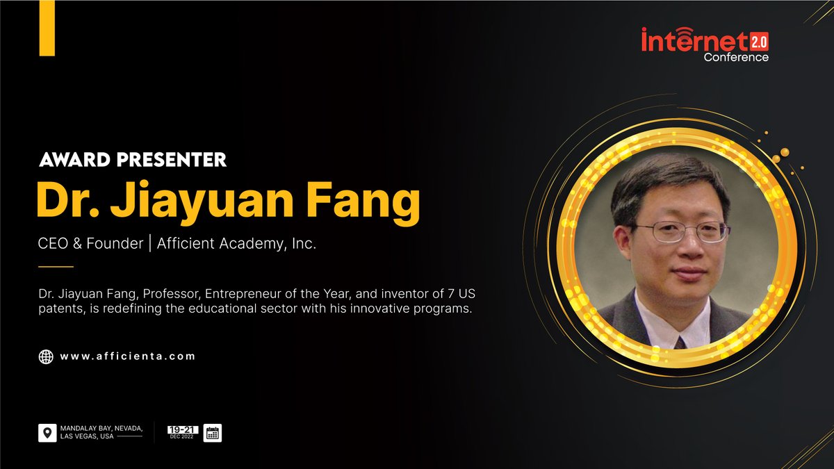 internet2conf's tweet photo. Time to recognize a select group of people and organizations who have used new technologies to spur inventions and enhance the lives of millions. We also appreciated our sponsors with the help of Dr. Fang!
#internet2conf #internetconference #award #presenter #lasvegas https://t.co/nunHQORWti