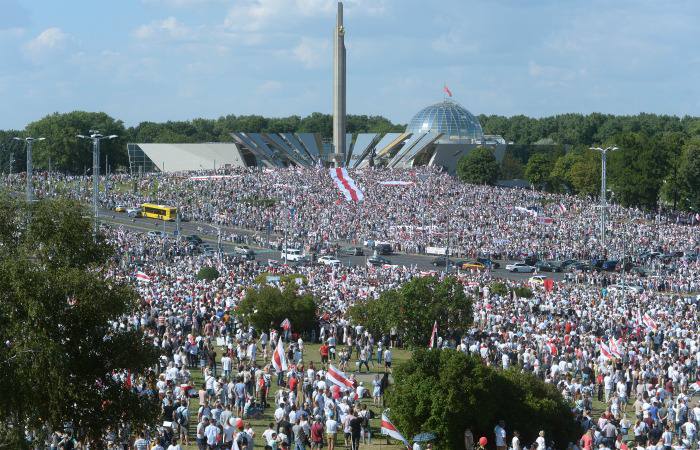 The path to freedom for Belarusians did not begin in 2020 - not even in 2010, when thousands protested on this day after stolen elections. We all stand on the shoulders of those who came before us. Because the need for freedom is inside every one of us &amp; it can't be extinguished.