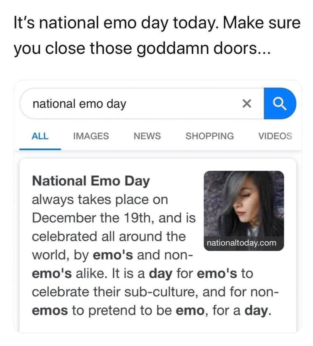 WWWYFest's tweet photo. happy national emo day to those who celebrate https://t.co/6GeEzeBRVQ