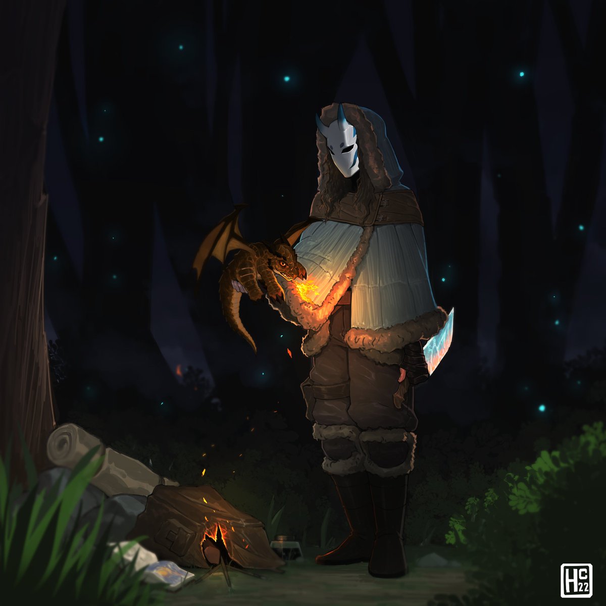 New big painting commission recently finished 
#art #digitalart #DigitalArtist #OC