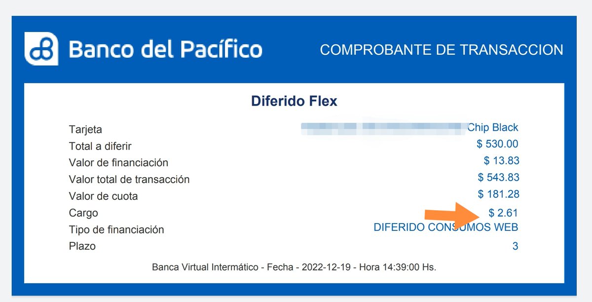 omaridrovo's tweet photo. Al hacer un diferido me cobran un cargo por transacción. Señores banqueros ustedes ya me están cobrando intereses 😒.
El país o la Banca? #8VecesNo https://t.co/x9EhWx9E1G