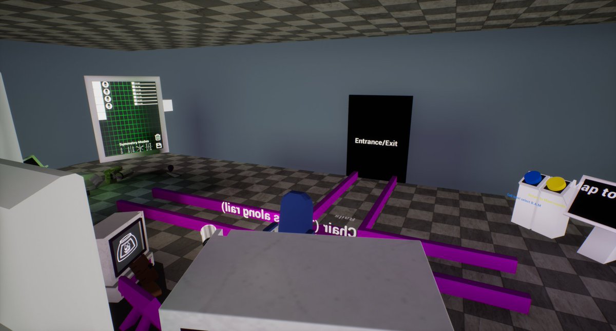 JawbyteGames's tweet photo. We're planning a lab renovation, maybe we will finish in time to hang up some Christmas decoration too. #whitebox #greybox #IndieGameDev #LAUNCHTEST #GAMEDEV https://t.co/FSIBa3fls6