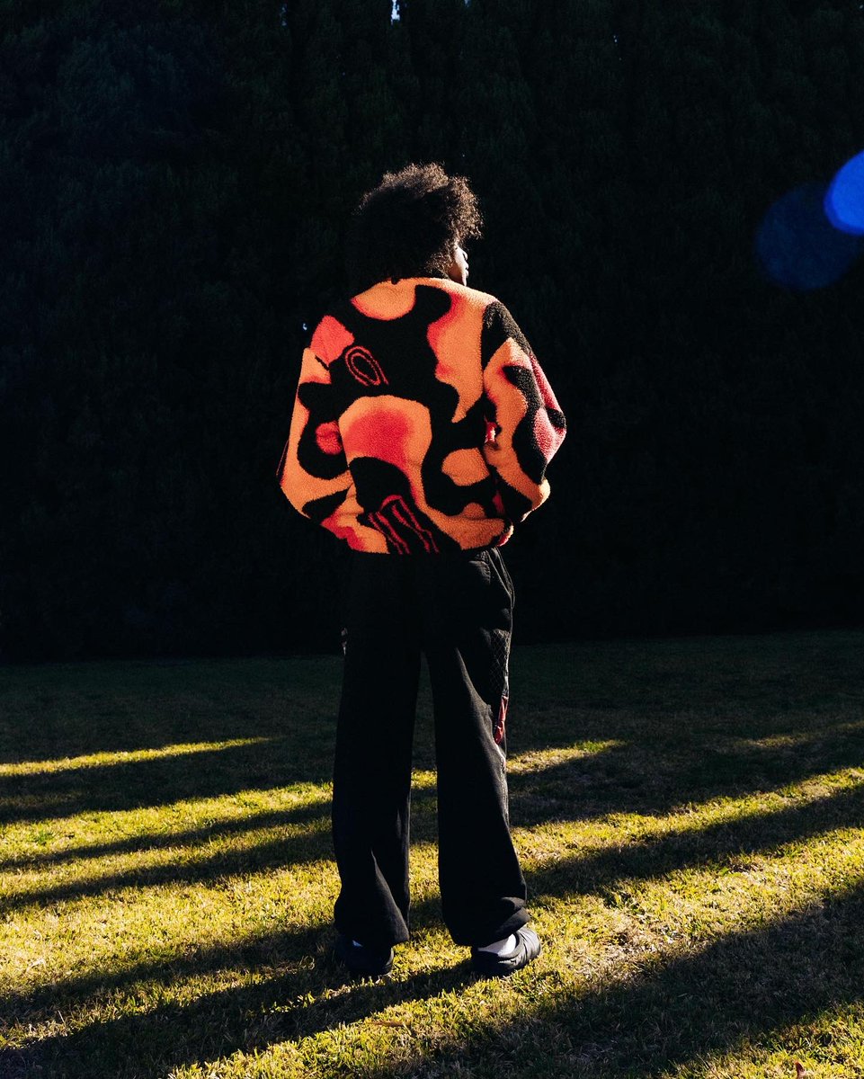 Comfort in bold color- our Lava 🌋 Jacket for that extra strength toastiness. insomniac.house/products/lava-…