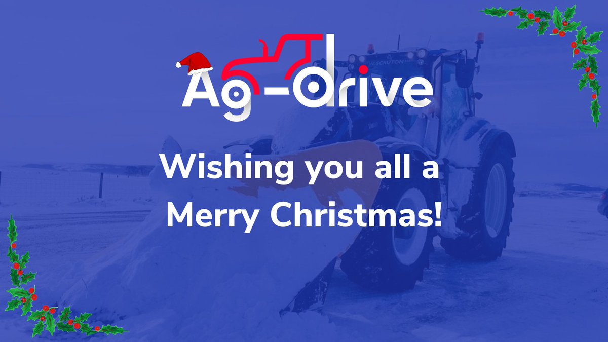 Ag_driveapp's tweet photo. Wishing you all a very Merry Christmas from everyone at Ag-drive! 🎄

#christmas2022 #christmasholidays  #agdrive #agdriveyourbusinessforward #agtech #jobrecords #healthandsafety #timesheets #agcontractors #Invoicing #farming https://t.co/c40Ce85rRb