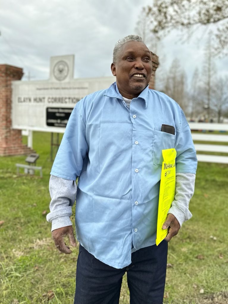 Today another 10/6 lifer came home. After more than 52 years, Walter was given his freedom. May we not forget that our prisons are filled with people who are aging and are no threat to public safety.