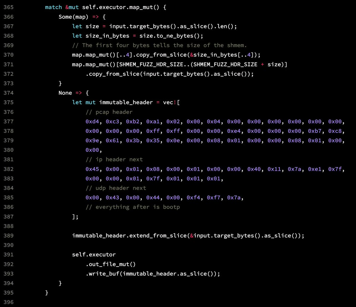 0xor0ne's tweet image. Cool series about fuzzing and LibAFL (credits @epi052)
1: epi052.gitlab.io/notes-to-self/…
1.5: epi052.gitlab.io/notes-to-self/…
2: epi052.gitlab.io/notes-to-self/…
3: epi052.gitlab.io/notes-to-self/…
4: epi052.gitlab.io/notes-to-self/…
5: epi052.gitlab.io/notes-to-self/…
#fuzzing #libafl #infosec #learning
