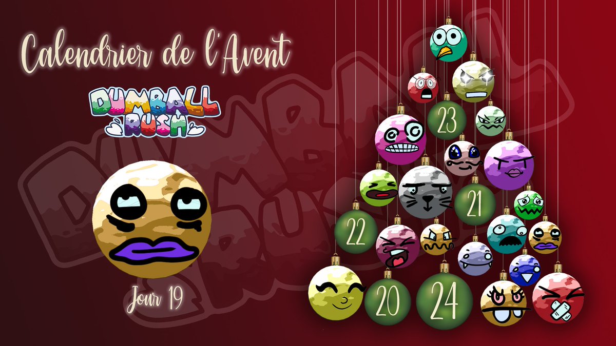 DumballRush's tweet photo. ❄️Calendrier de l'Avent Dumball Rush❄️

Jour 19

Dernier lundi avant Noël ! ⌛️🎄 https://t.co/pAMd2pLLoI