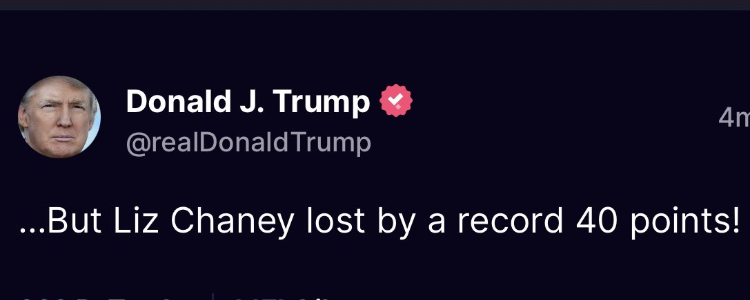 RonFilipkowski's tweet photo. This is the deranged nutjob’s response to the hearing. His first post after it concluded. https://t.co/UQnTQ8fpqz