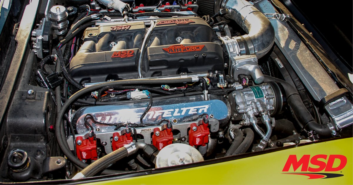 LaneAutomotive's tweet image. MSD Performance and Lingenfelter Performance a solid combination. #msdperformance #msdignition #msdfuelinjection #msdatomicairforce #laneautomotive