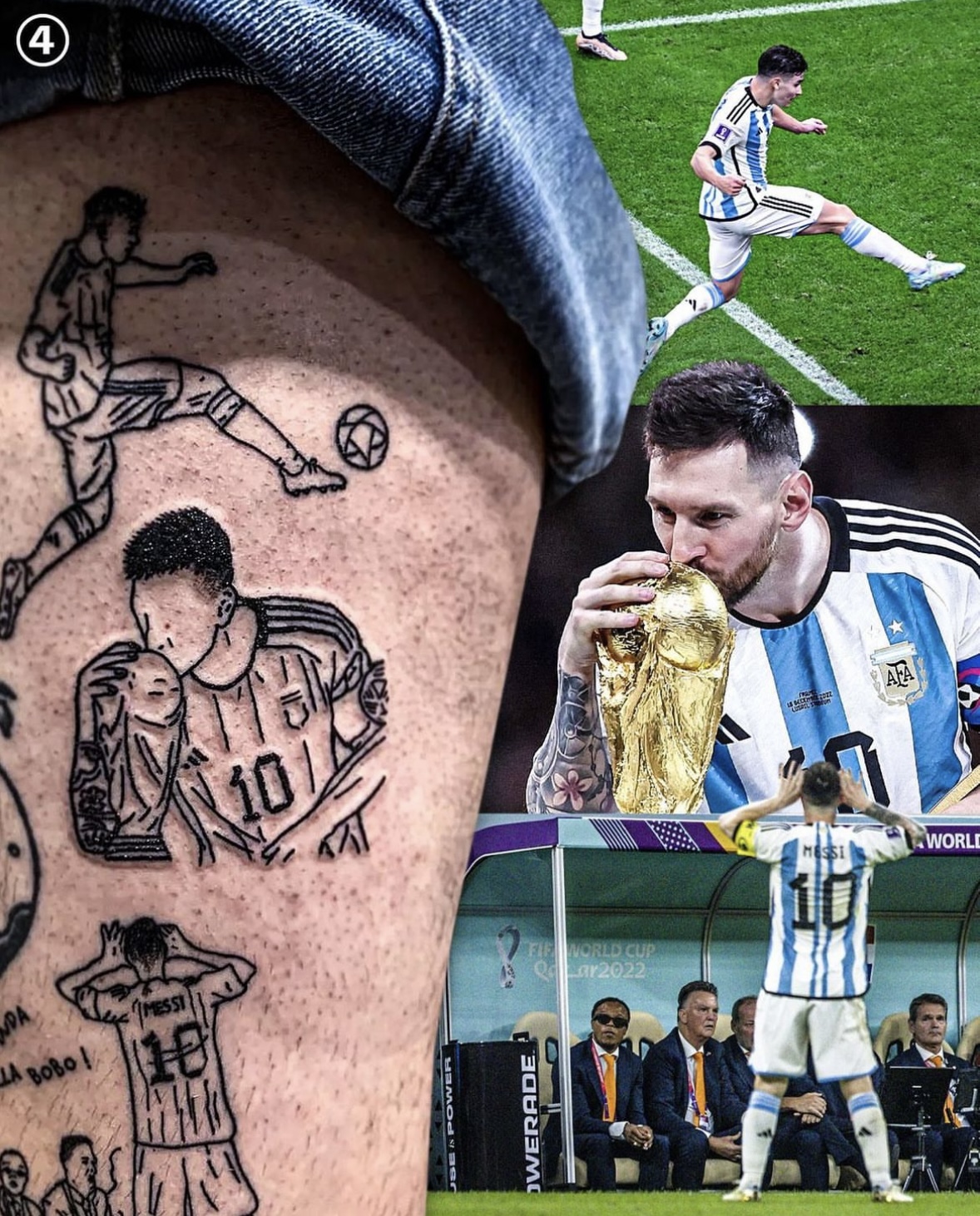 433 on X: "Completed the tattoo game 🤩🇦🇷 📸 IG/boris.gibaut  https://t.co/WVCtBsE52u" / X