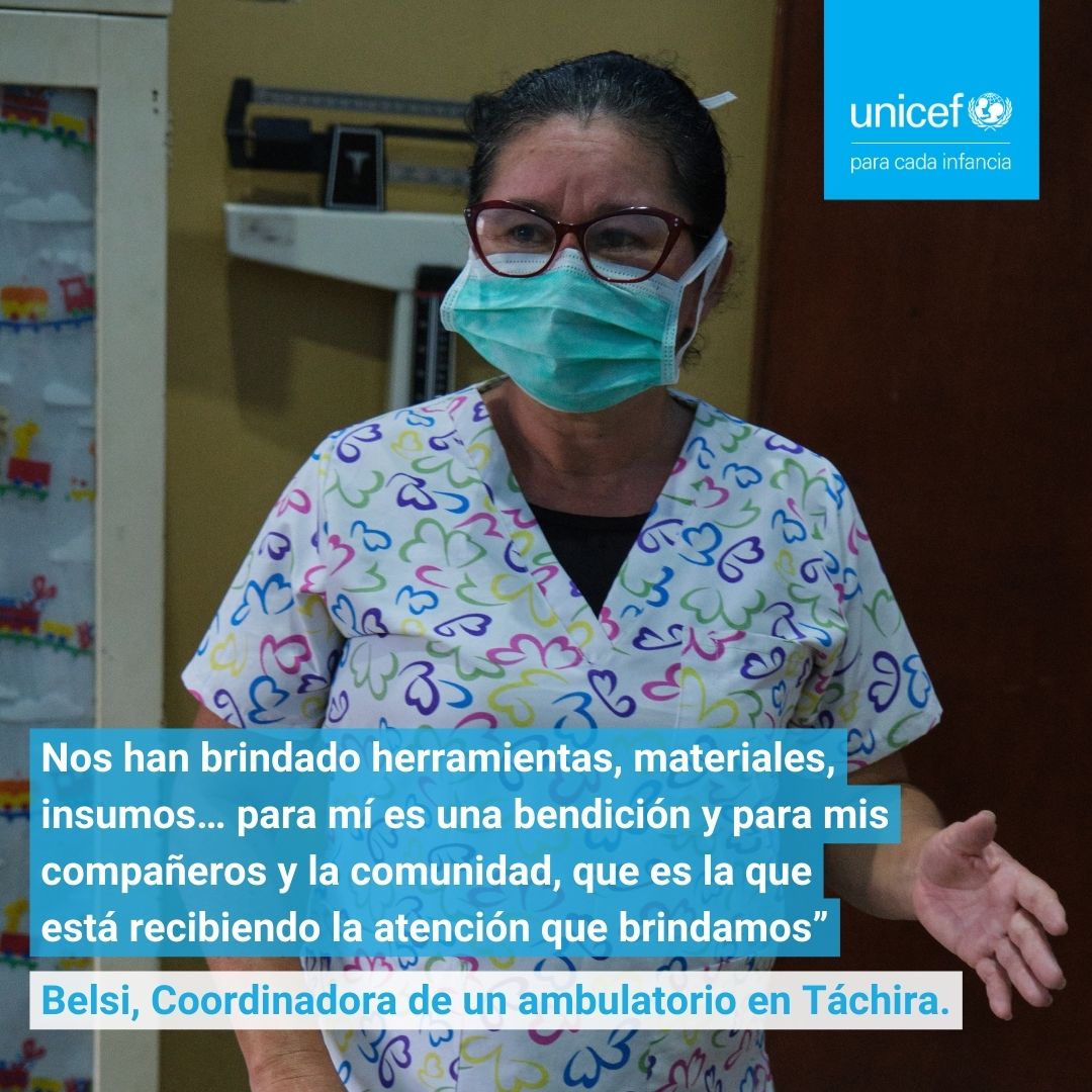 Para garantizar una atención continua y sustentable UNICEF apoya con la instalación de paneles solares en servicios de atención materno infantil, el fortalecimiento de capacidades del personal e insumos.

En 2023, seguiremos trabajando #ParaCadaInfancia y su derecho a la salud.