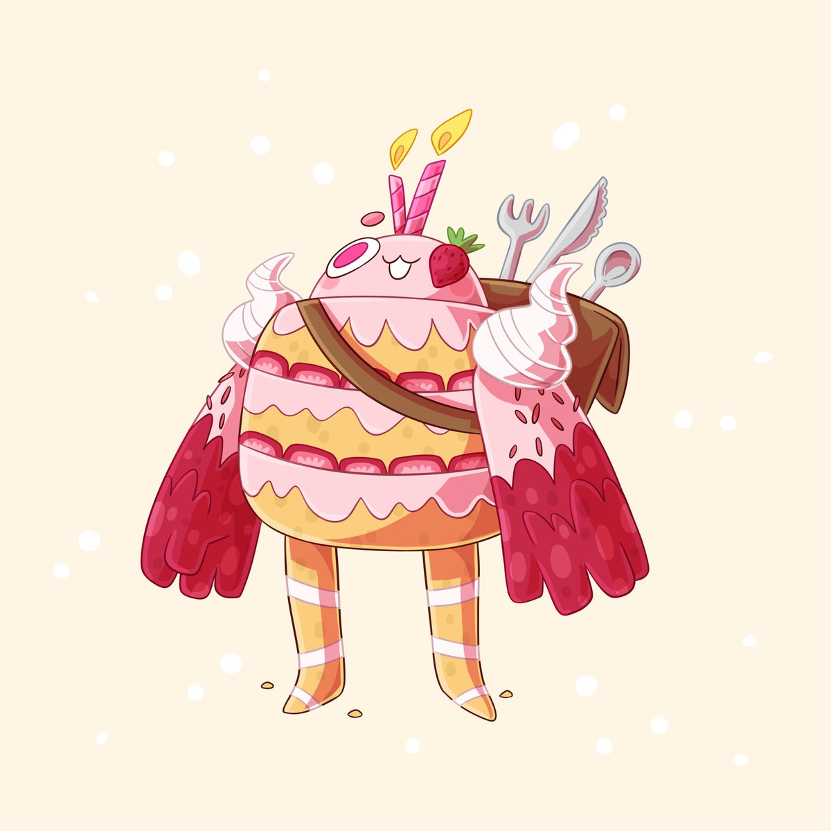 「One of my new DnD/Pathfinder  Birthday!H」|ZeTrystan 🐋のイラスト