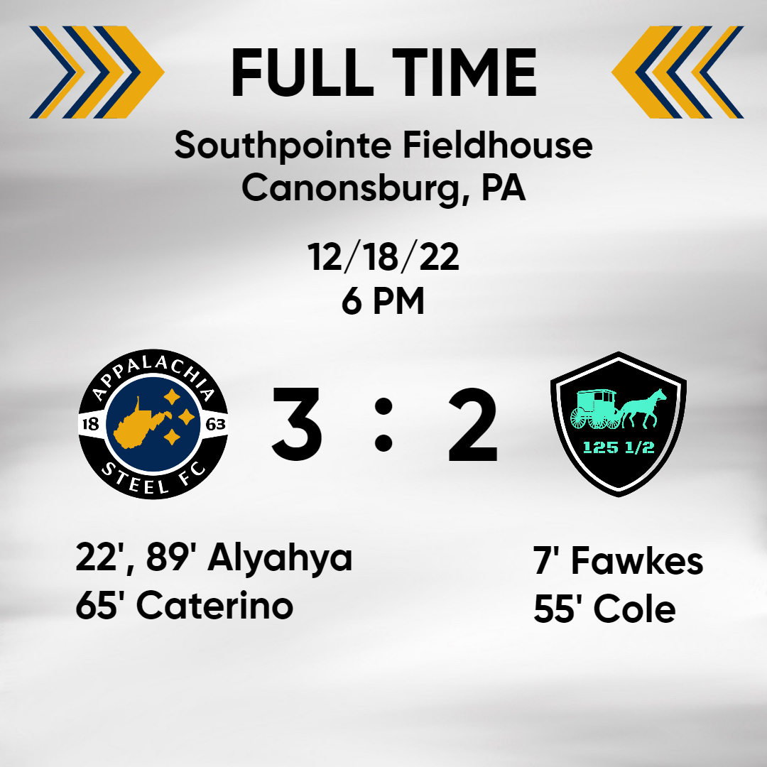 ASFC63's tweet image. Victory Monday! a 3-2 over FC 125 1/2 sends us into our 3 week winter hiatus on a high. Another come from behind win propels us to 2-0 in our winter session. Next up is African United FC on January 8th at 8pm at Southpointe Fieldhouse but for now we'll enjoy the holidays!