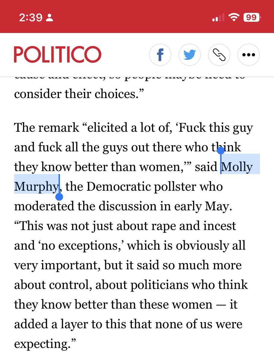 <a href="/mollykmurphy/">Molly Murphy</a> delivering a hell of a quote in Politico today: