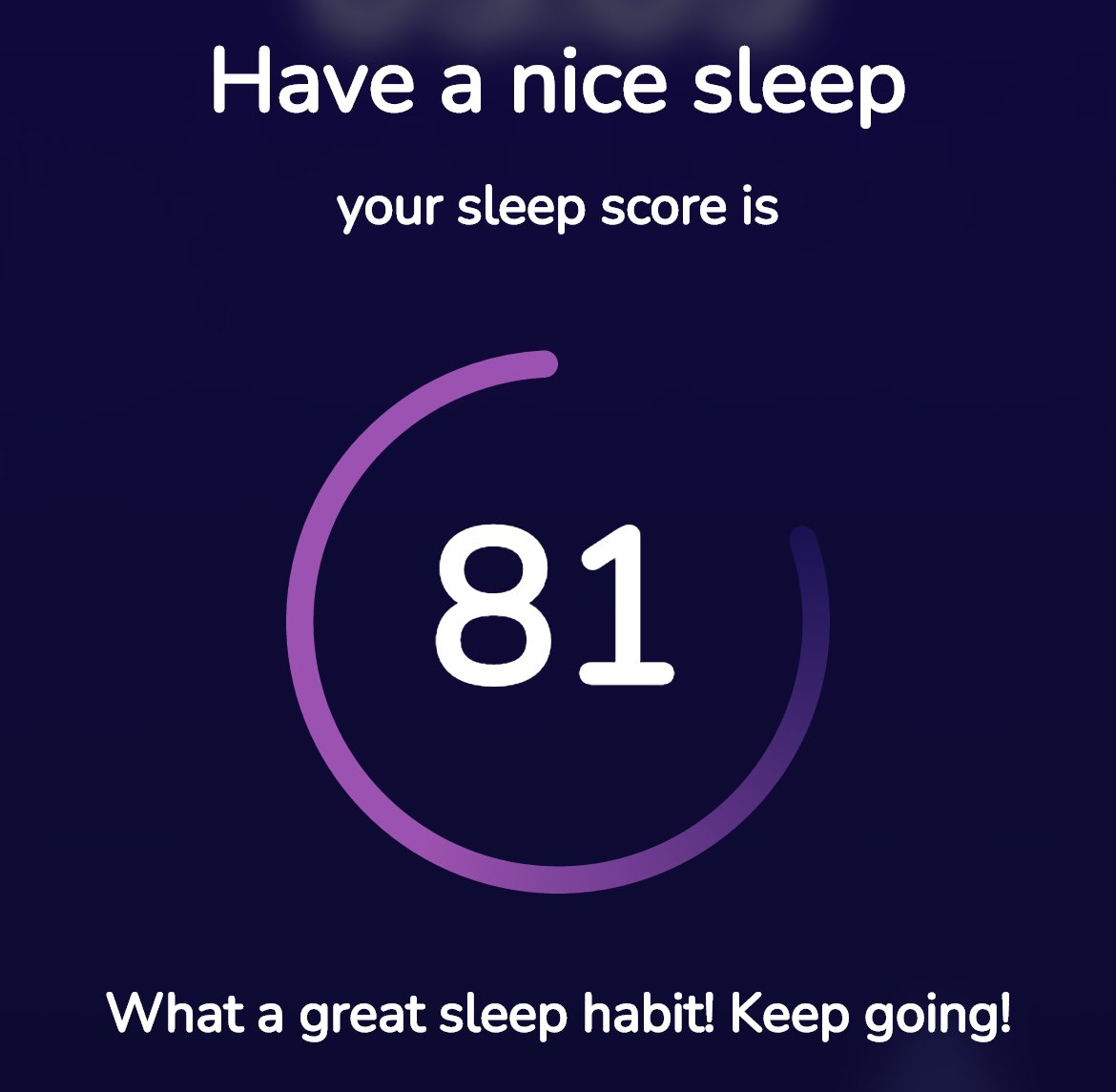 Kentaro49044785's tweet photo. #Sleepee Day 16(20 Dec 2022)

安定の81点😅

#SleepFuture #SleepToEarn #Sleep2Earn #S2E #X2E #Web3 #NFT #TwitFi https://t.co/O8cKKuP1Xl
